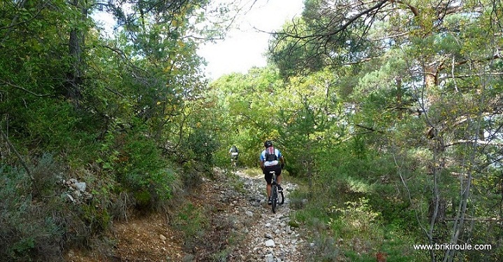 Ventoux : le sentier "roulant"...