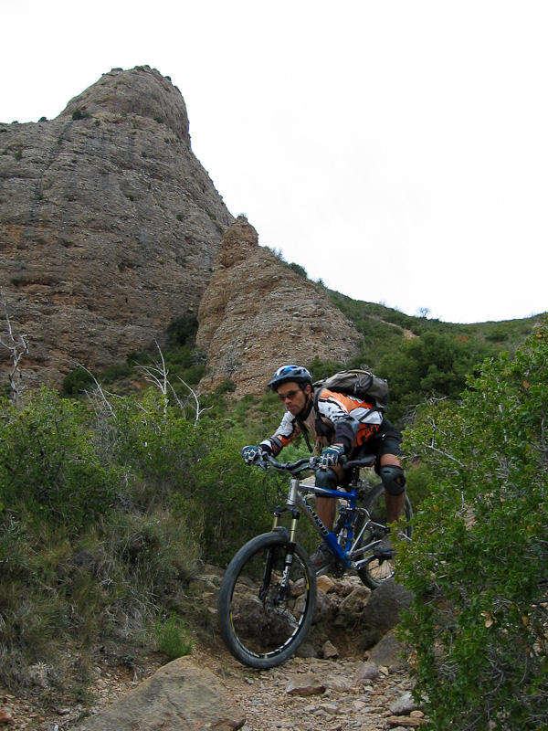 Descente : Plutôt cassant le terrain !