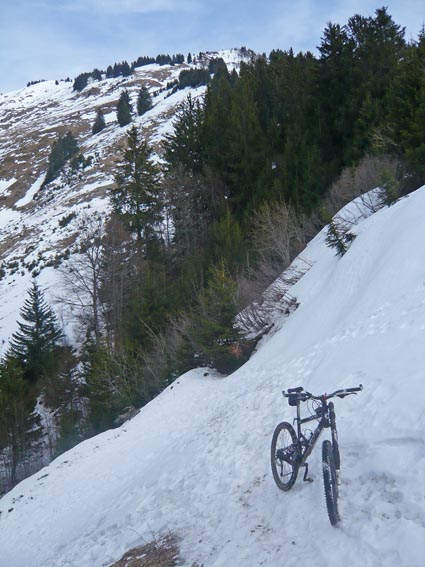 Col du fer : Arrivée au col du fer