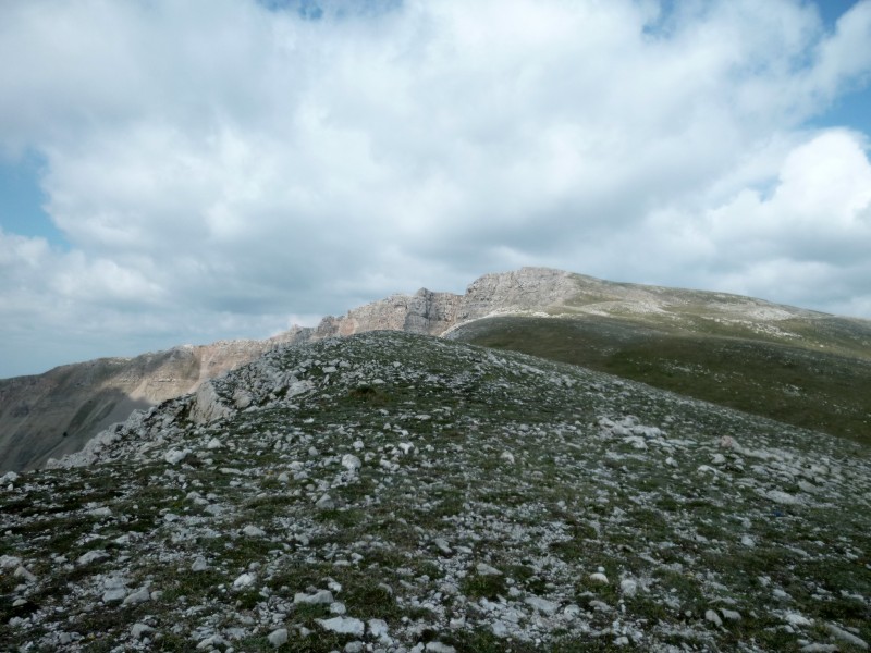Crête de Conalpes : .. puis tout se calme et les Monges s'éloignent bien trop vite ..