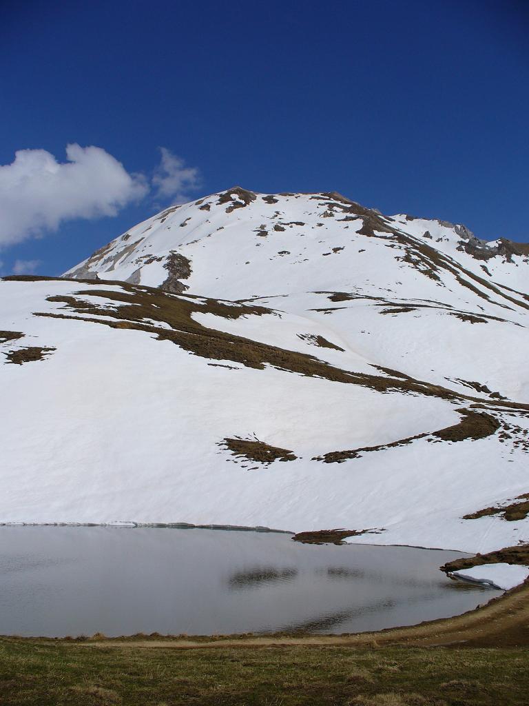 Col des Saulces : Arrêt au Lac Blanc à 2400 m