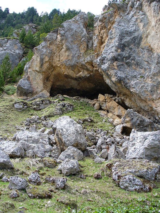 Vallée des Avals : Grotte refuge