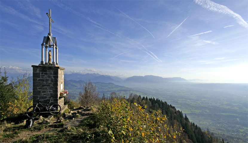 Notre Dame du Pralère : Vue de l'Oratoire