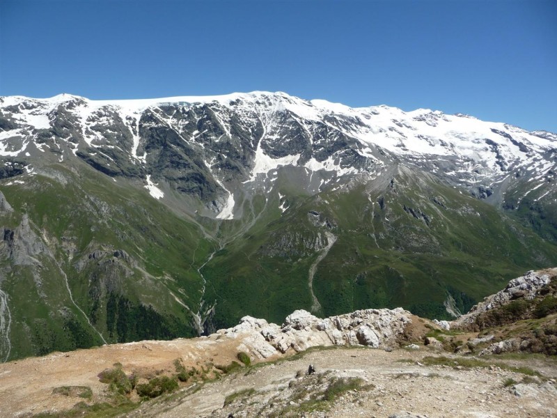 Petit Mont Blanc : Les glaciers, biens beaux aujourd'hui !