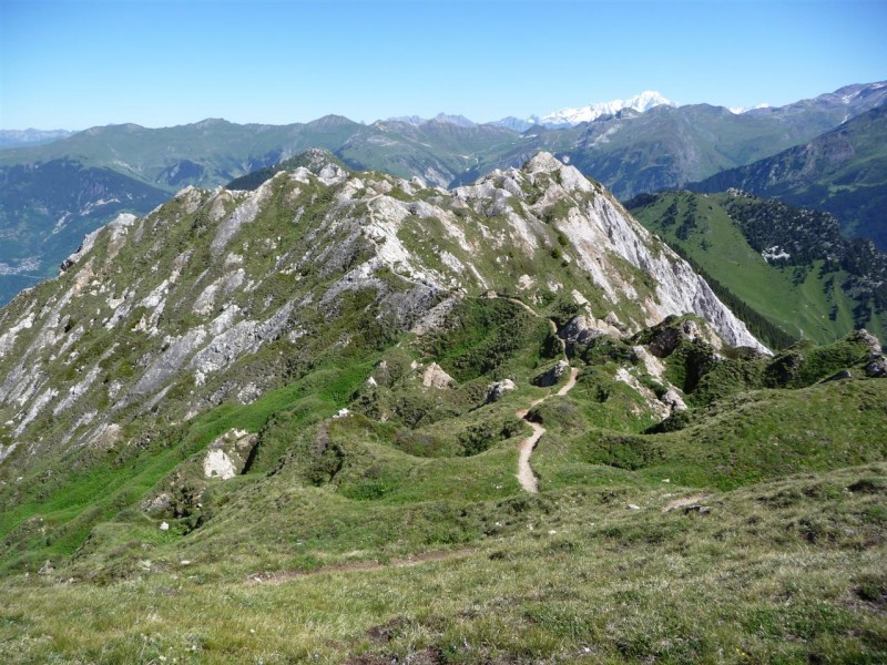 Petit Mont Blanc : La crête du Charvet, classique !