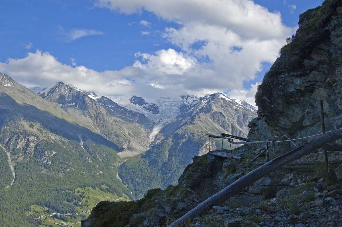 #22 Mattertal : Riedgletscher sous le Nadelhorn Mattertal : Riedgletscher sous le Nadelhorn