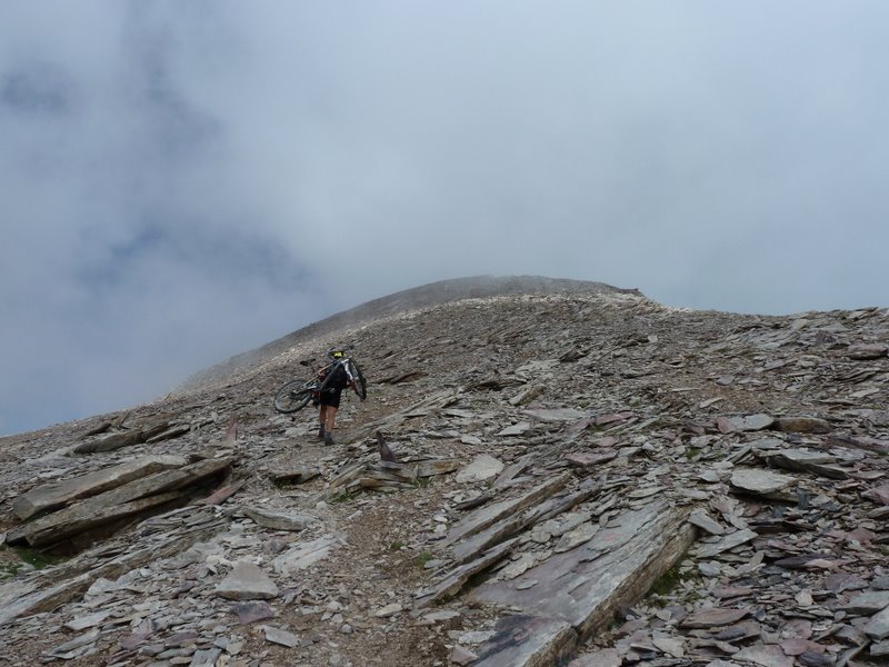 Mt de Maniglia : Le sommet est en vue