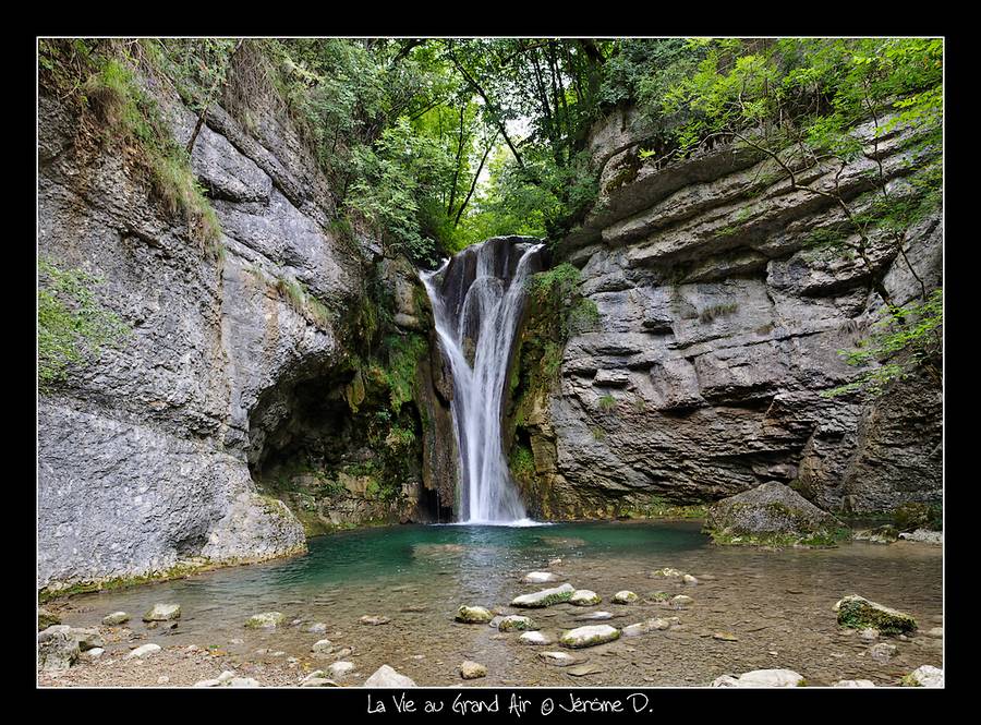 cascade : rare un débit pareil pour l'époque