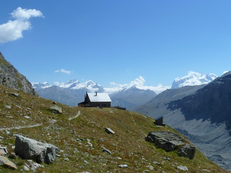 Cab. Schönbiel : Le Mt Rose au fond