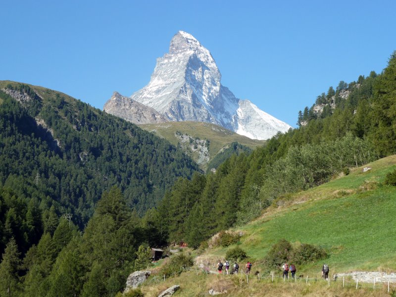 Cervin : Montée à Zmutt