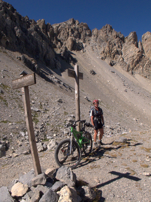 Colle de la Scaletta (2614 m) : y a plus qu'à suivre le sentier S10