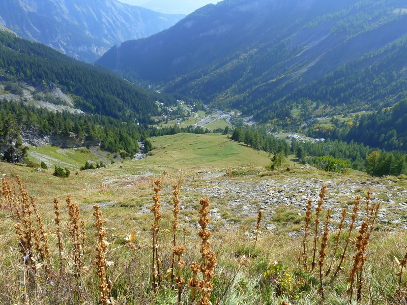 Sanetsch : Descente sur Glarey
