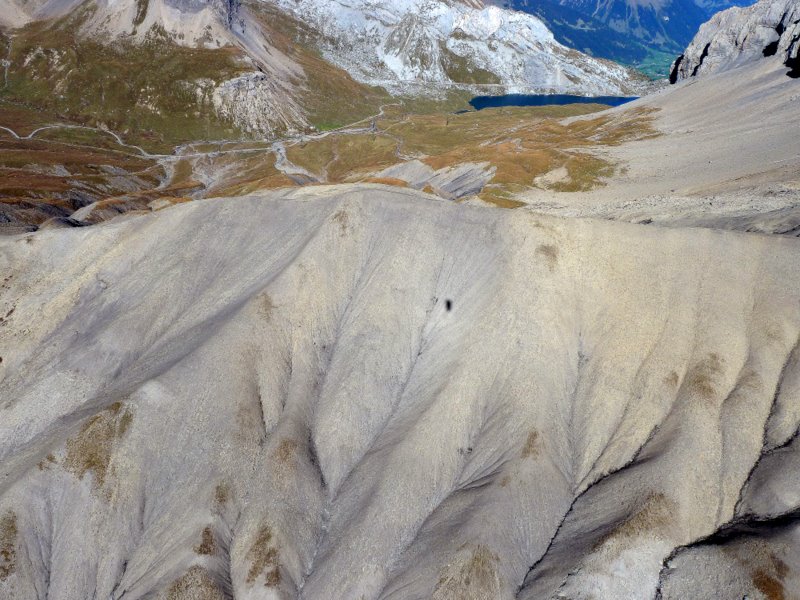 Arête de l'Arpille : Beau cheminement à VTT