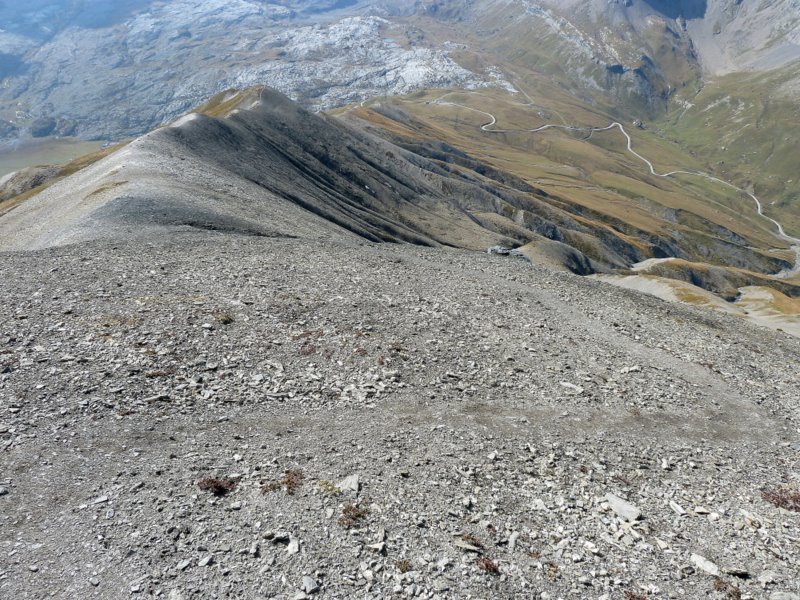 Arête de l'Arpille : Superbe descente, parfois aérienne sur le Sanetsch
