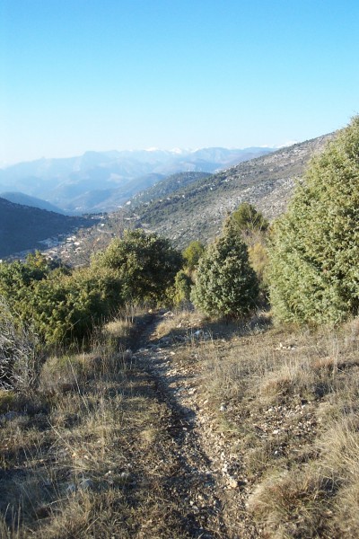 Et c'est reparti : Superbe sentier