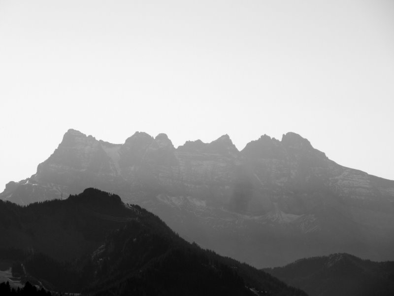 Dents du Midi : Versant NW des Dts du Midi