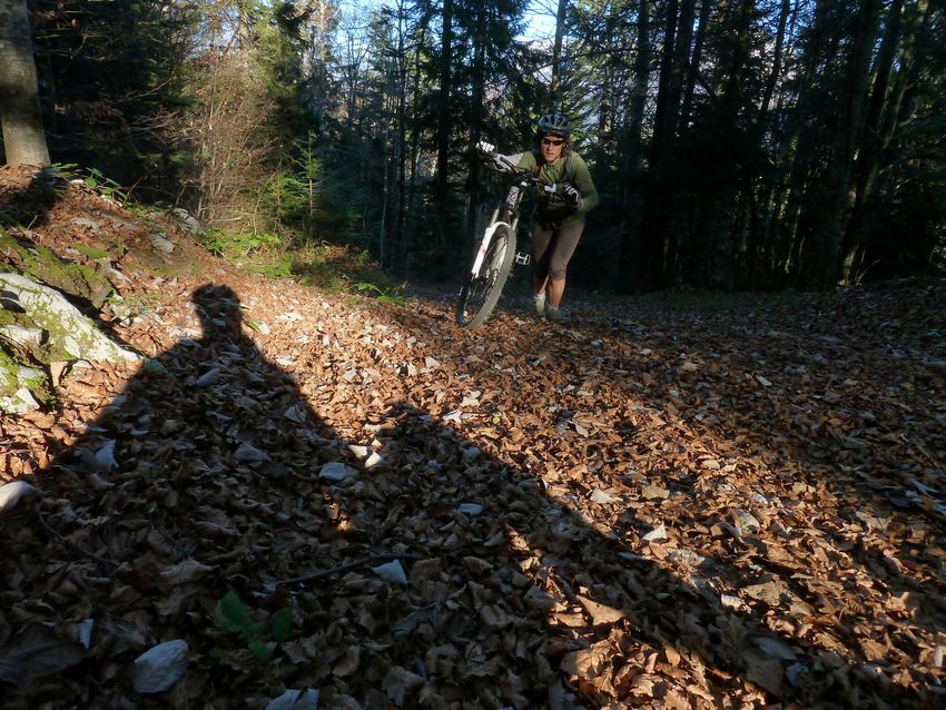 Rocher Veyrand : La rude montée à Roche Veyrand