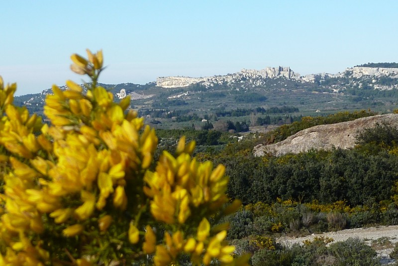 La Provence en hiver : Les Baux sous le soleil