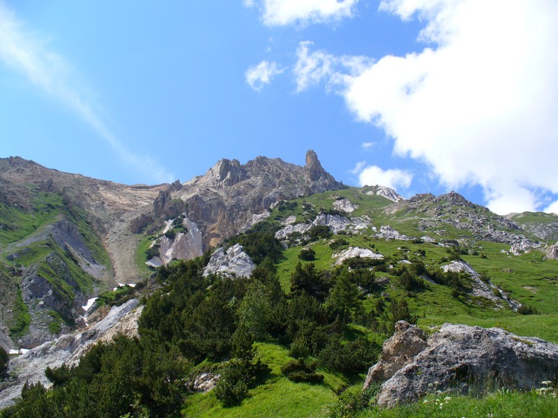 Sentier Descente : Petit regard en arrière ...