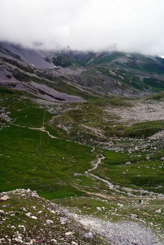 Vallée supérieure des Avals : et la loooongue suite, qui ne remonte pas, comme la photo pourrait le laisser croire
