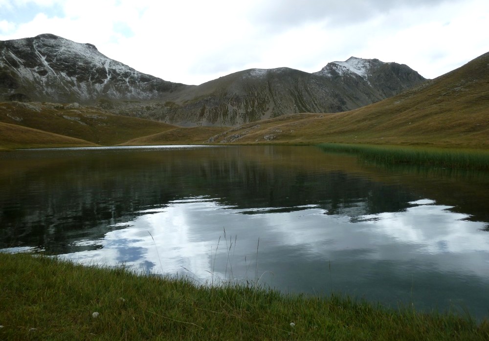 #4 Lac Escur : à droite, Tête du Peyron, gravie par Guillaume Lac Escur : à droite, Tête du Peyron, gravie par Guillaume