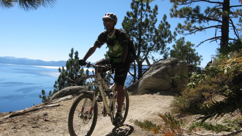 #17 Lac Tahoe : histoire d Lac Tahoe : histoire d'équilibrer les photos Gwenn/Flo