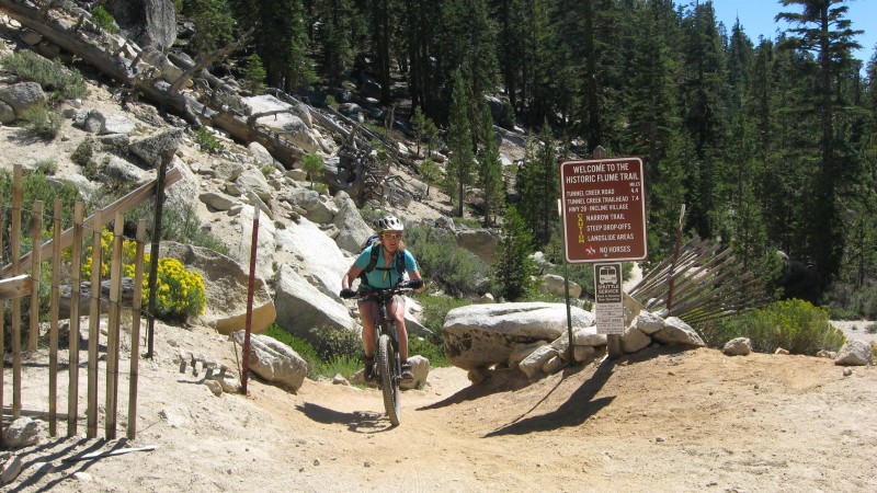 #12 Lac Tahoe : Fin du Flume Lac Tahoe : Fin du Flume
