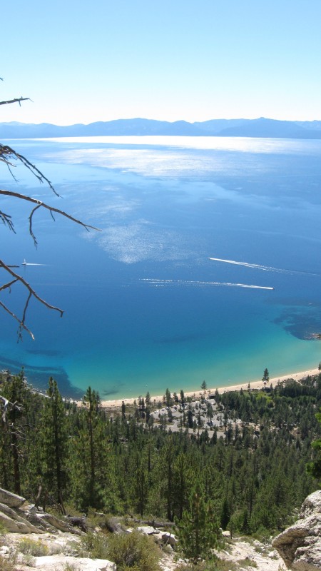#19 Lac Tahoe : Mer de Paille sur le Tahoe : le thermique se met en route Lac Tahoe : Mer de Paille sur le Tahoe : le thermique se met en route