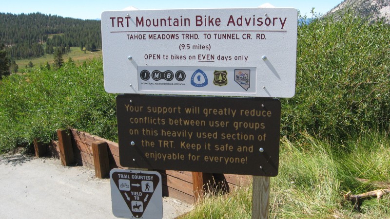 #2 Lac Tahoe : Tahoe Rim Trail Mountain Bike Advisory Lac Tahoe : Tahoe Rim Trail Mountain Bike Advisory