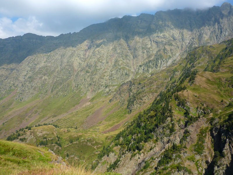 #10 Mines de Liat : Descente sous la face S du Crabère Mines de Liat : Descente sous la face S du Crabère