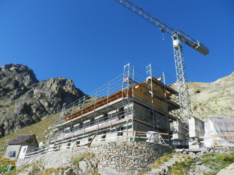 Lénergie : Le chantier avance bien.