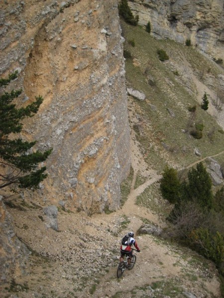 Belle portion : Une des plus belles portions de la descente.