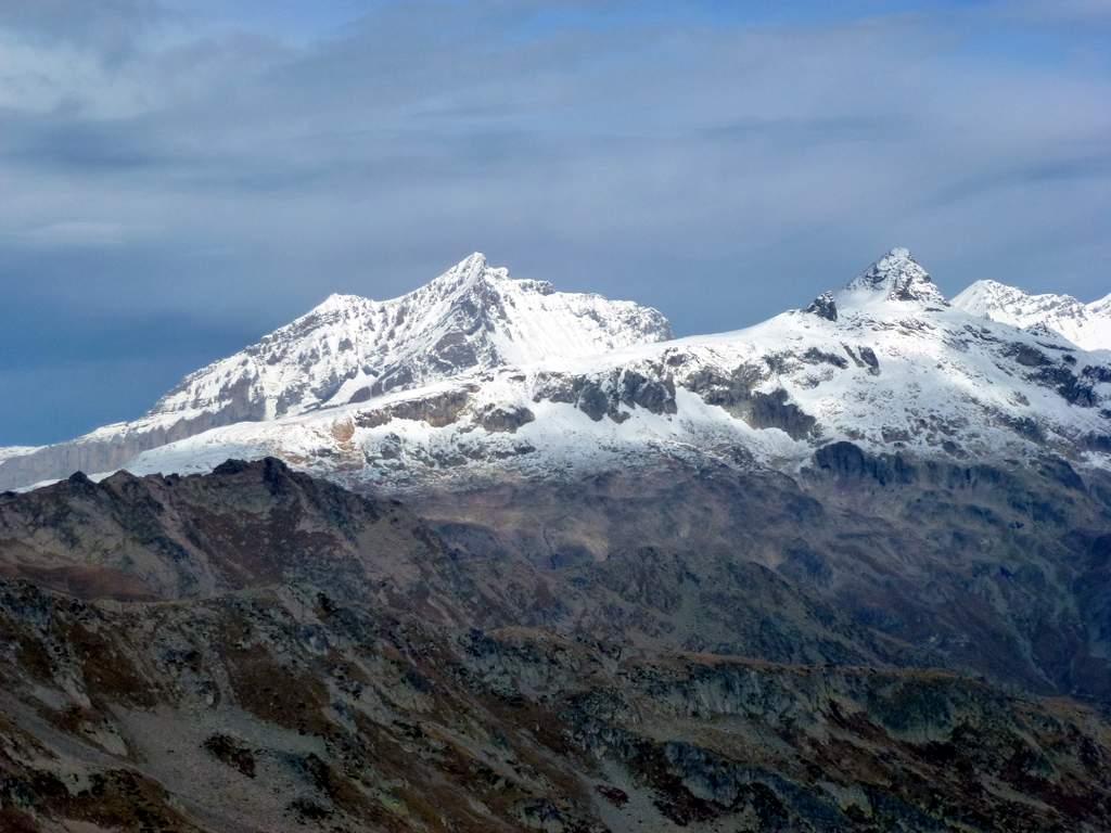 Doldenhorn : Et au premier plan l'Hockenhorn et sa belle crête W...