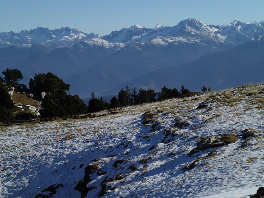 Croix de l'Alpe : Vers Belledonne