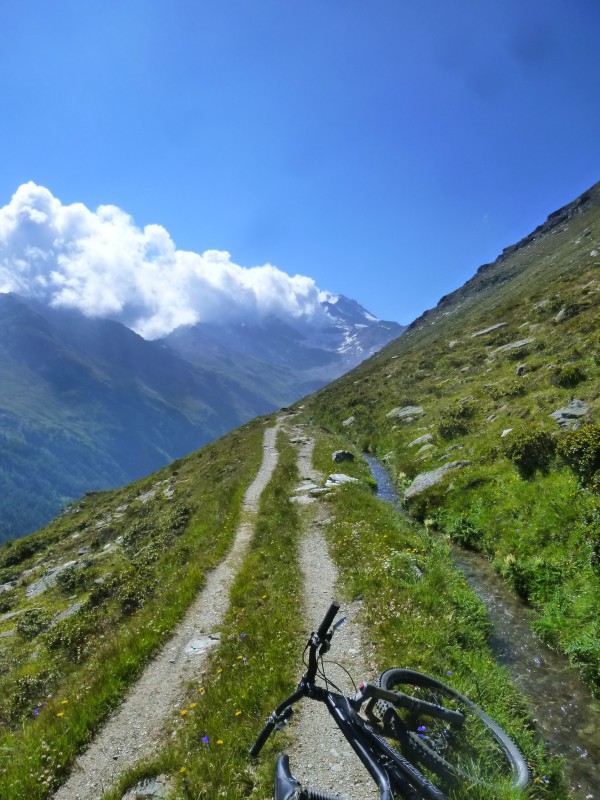 Bisse du Heido : à 2 voies