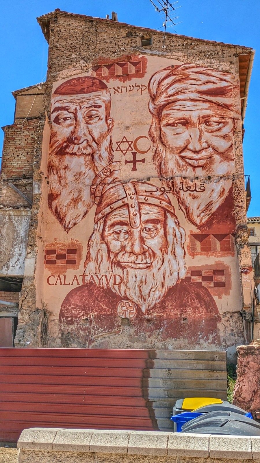fresque murale multi-religion