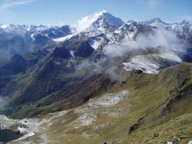 Panorama du sommet du Cabaliros (Mont Né, Balaïtous).